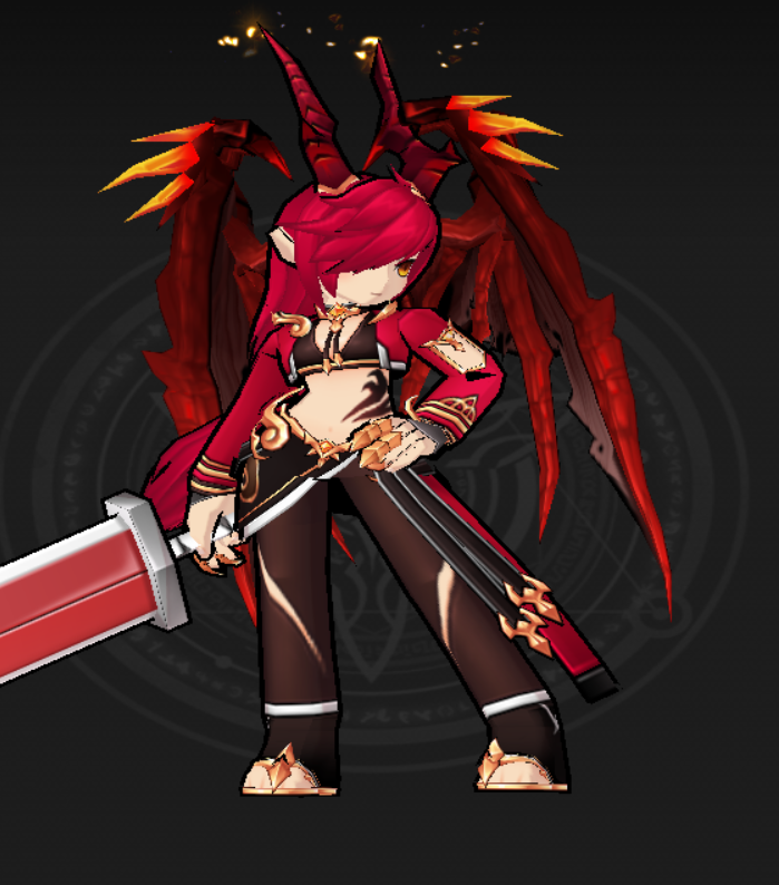 Elsword Edward Grenore ADD Cosplay Costume - No Gloves